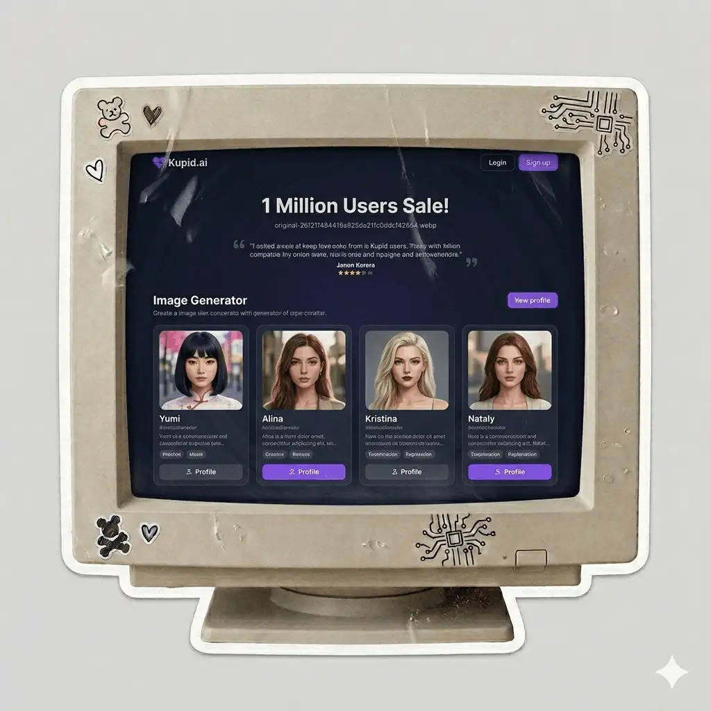Kupid AI companion and character creation platform