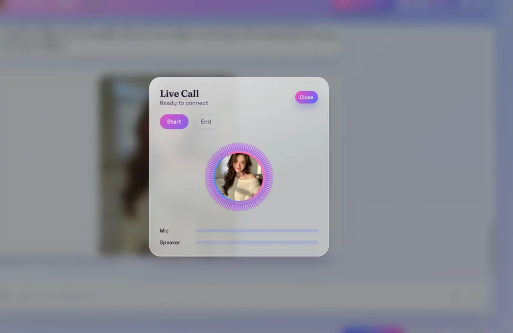 Muah AI chat and customization interface