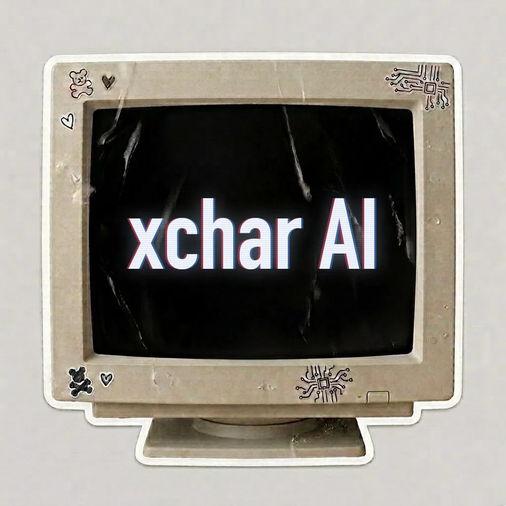xchar AI social-network style companion profile